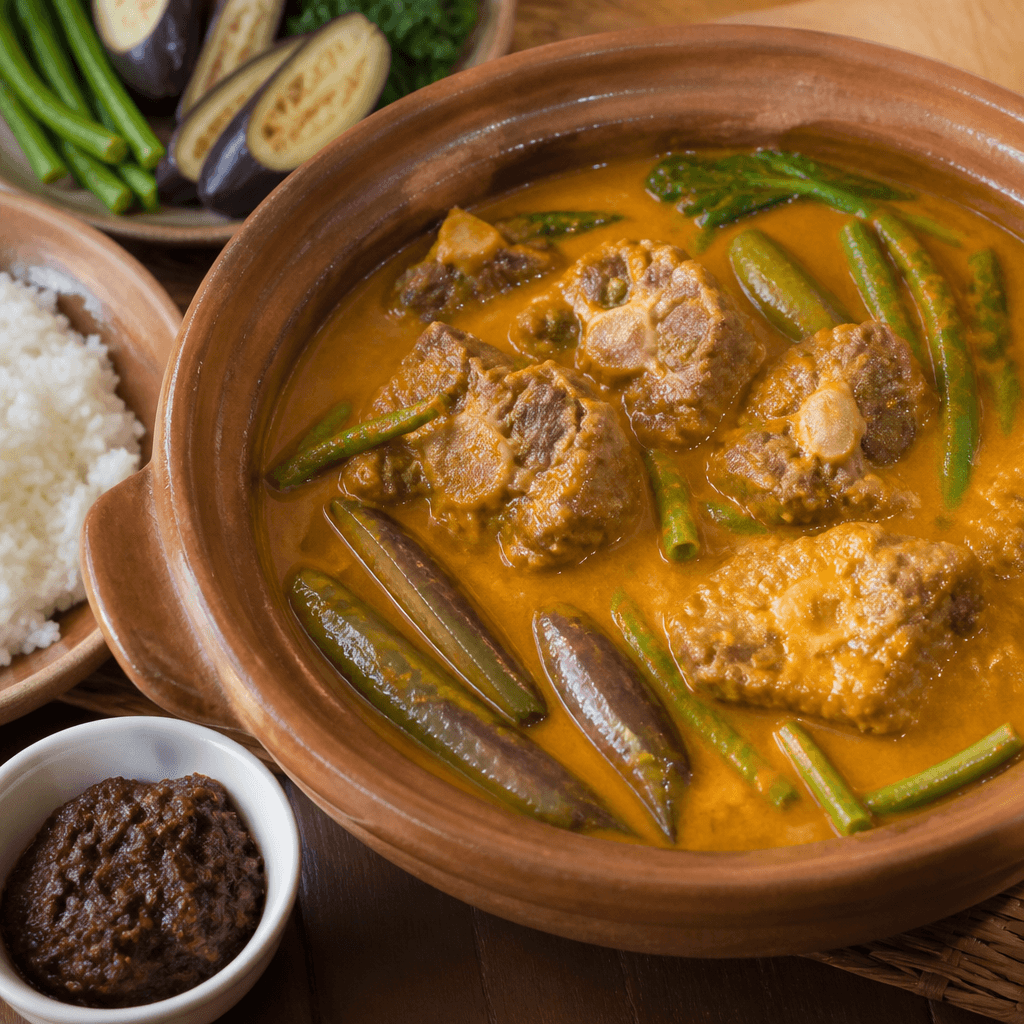 Kare-kare and lutong bahay stew